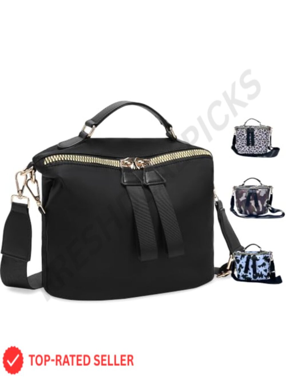 Adjustable Crossbody Bag Strap for Women, 16oz Canvas Replacement Purse Strap